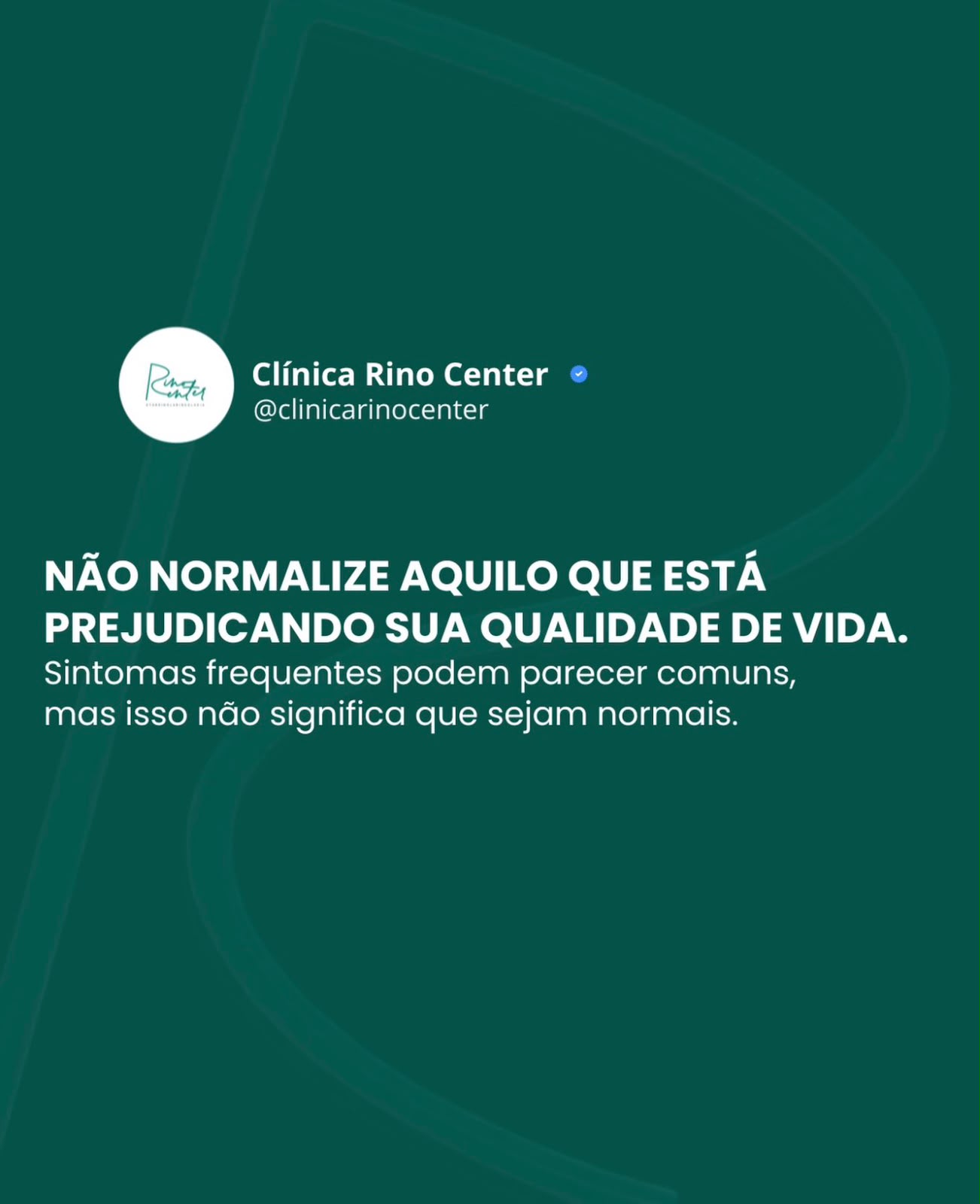Não normalize aquilo que está prejudicando sua qualidade de vida